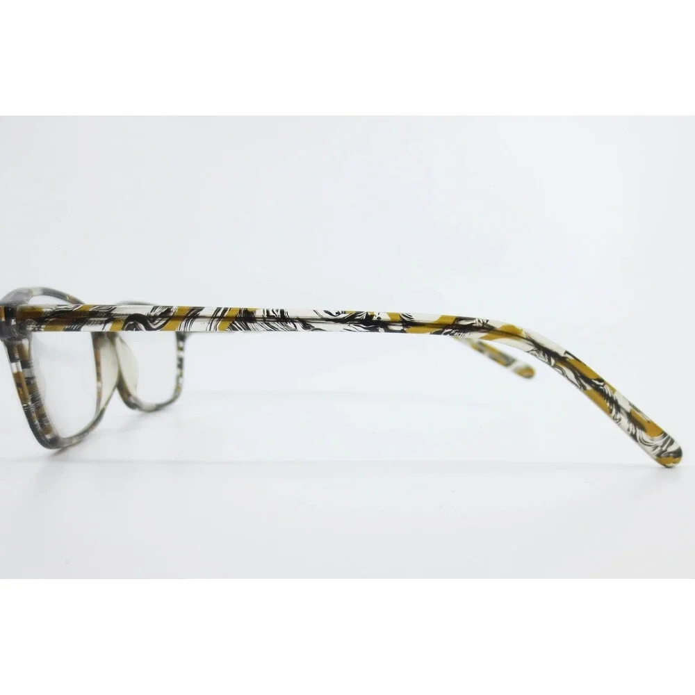 Peaks 4027 Eyeglasses Frames Multi Color Tortoise Shell Rectangle 53-14-135